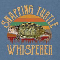 Snapping Turtle Whisperer, Snapping Turtle Garment-Dyed Sweatshirt