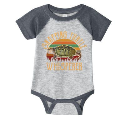 Snapping Turtle Whisperer, Snapping Turtle Infant Baby Jersey Bodysuit