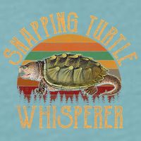 Snapping Turtle Whisperer, Snapping Turtle Sueded Cloud Jersey T-Shirt