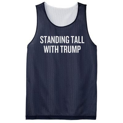 Standing Tall With Trump Mesh Reversible Basketball Jersey Tank