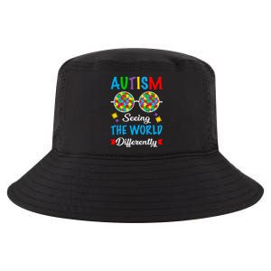 Seeing The World Differently Autism Spectrum Glasses Funny Gift Cool Comfort Performance Bucket Hat