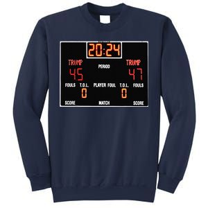 Scoreboard Trump Win Trump 45 47 Sweatshirt