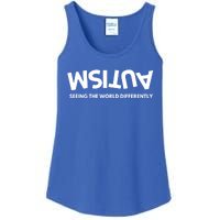 Seeing The World Differently Autism Awareness Gift Ladies Essential Tank