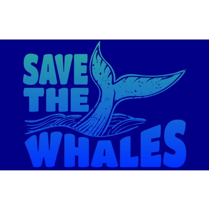 Save The Whales Protect The Ocean Activist Environtalist Great Gift Bumper Sticker