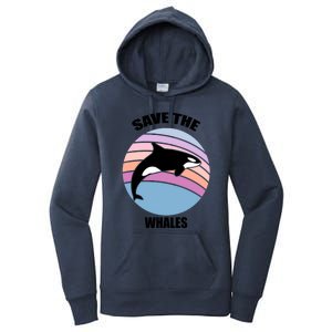 Save The Whales Gift Women's Pullover Hoodie