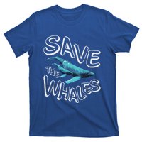 Save The Whales Retro 80s Gift T-Shirt