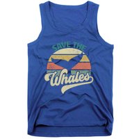 Save The Whales Retro Gift Tank Top