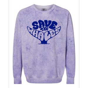 Save The Whales Colorblast Crewneck Sweatshirt