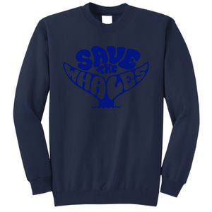 Save The Whales Tall Sweatshirt