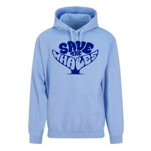 Save The Whales Unisex Surf Hoodie