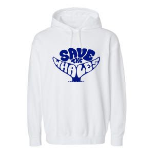 Save The Whales Garment-Dyed Fleece Hoodie