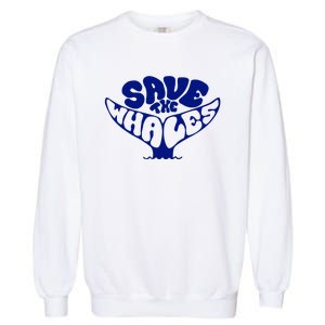 Save The Whales Garment-Dyed Sweatshirt