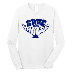 Save The Whales Long Sleeve Shirt