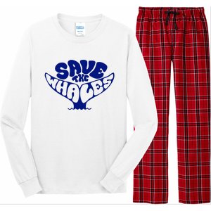 Save The Whales Long Sleeve Pajama Set