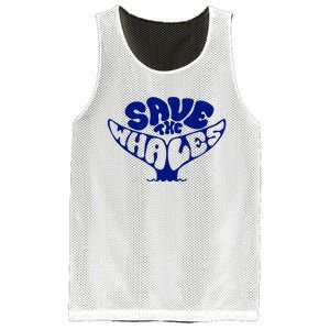 Save The Whales Mesh Reversible Basketball Jersey Tank