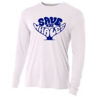 Save The Whales Cooling Performance Long Sleeve Crew