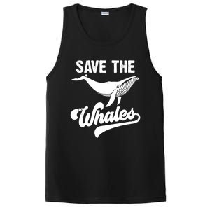 Save The Whales Sea Ocean Huge Animal Gift PosiCharge Competitor Tank