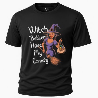 Spooky Threads Witch Better Have My Candy Performance Shirt