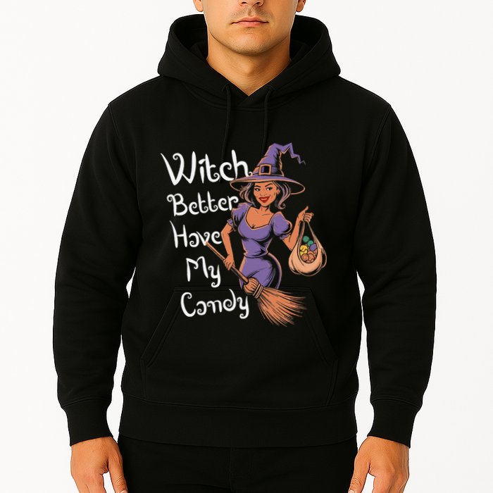 Spooky Threads Witch Better Have My Candy Hoodie