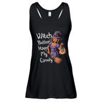 Spooky Threads Witch Better Have My Candy Ladies Essential Flowy Tank