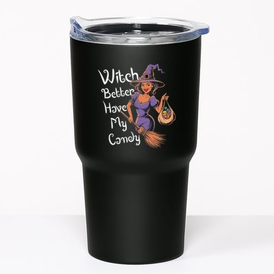 Spooky Threads Witch Better Have My Candy Tumbler