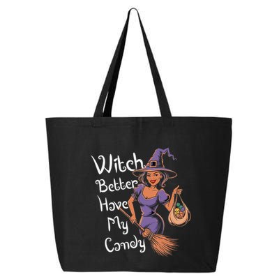 Spooky Threads Witch Better Have My Candy 25L Jumbo Tote