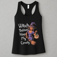 Spooky Threads Witch Better Have My Candy Womens Tank Top