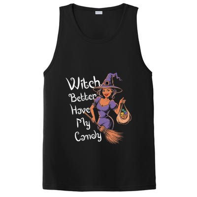 Spooky Threads Witch Better Have My Candy PosiCharge Competitor Tank