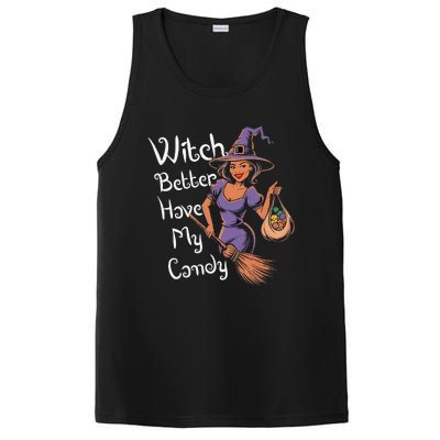 Spooky Threads Witch Better Have My Candy PosiCharge Competitor Tank