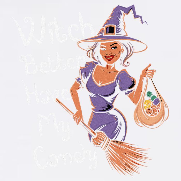 Spooky Threads Witch Better Have My Candy Garment-Dyed Sweatshirt