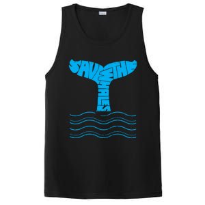 Save The Whales Gift PosiCharge Competitor Tank