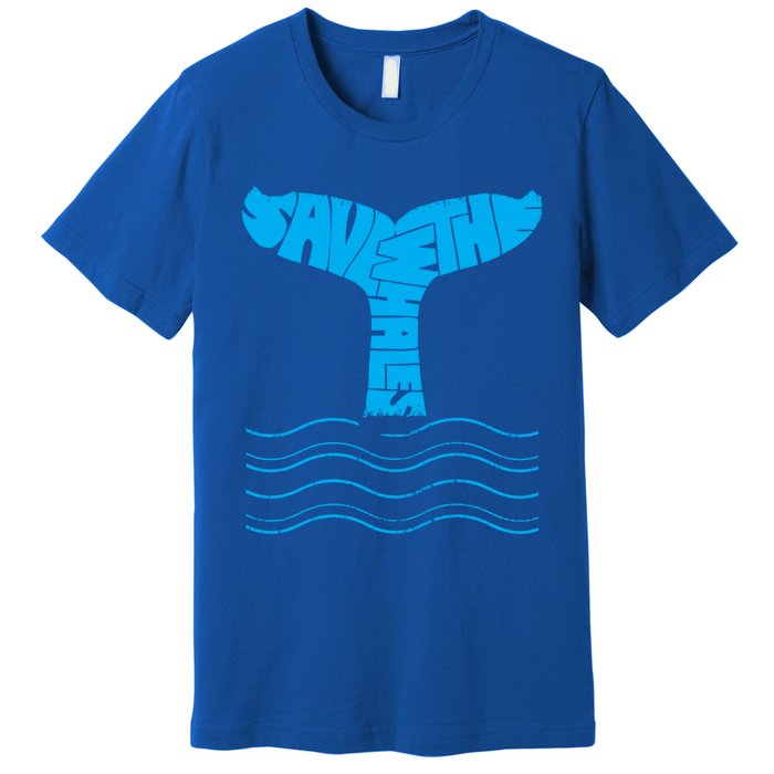 Save The Whales Gift Premium T-Shirt