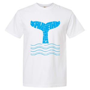 Save The Whales Gift Garment-Dyed Heavyweight T-Shirt