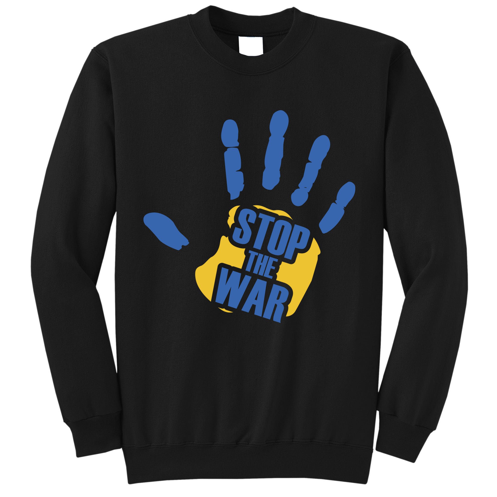 Stops The War Ukraine Peace Tall Sweatshirt