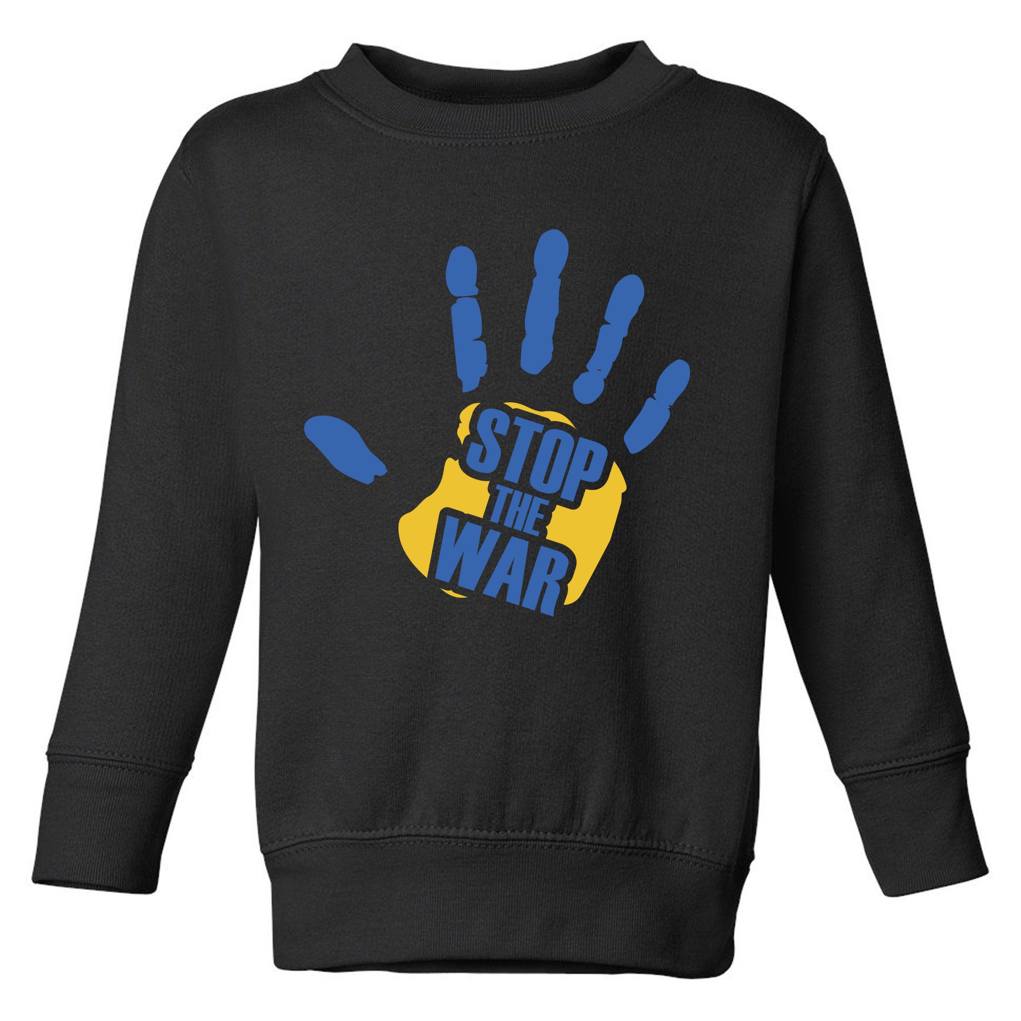 Stops The War Ukraine Peace Toddler Sweatshirt
