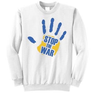 Stops The War Ukraine Peace Sweatshirt