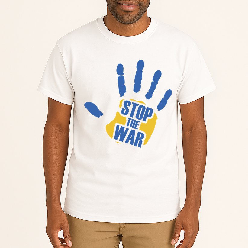 Stops The War Ukraine Peace Tall T-Shirt
