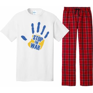 Stops The War Ukraine Peace Pajama Set