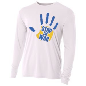 Stops The War Ukraine Peace Cooling Performance Long Sleeve Crew