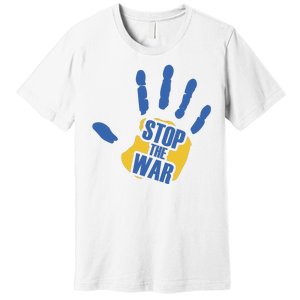 Stops The War Ukraine Peace Premium T-Shirt