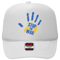 Stops The War Ukraine Peace Trucker Hat
