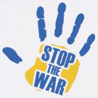 Stops The War Ukraine Peace Trucker Hat
