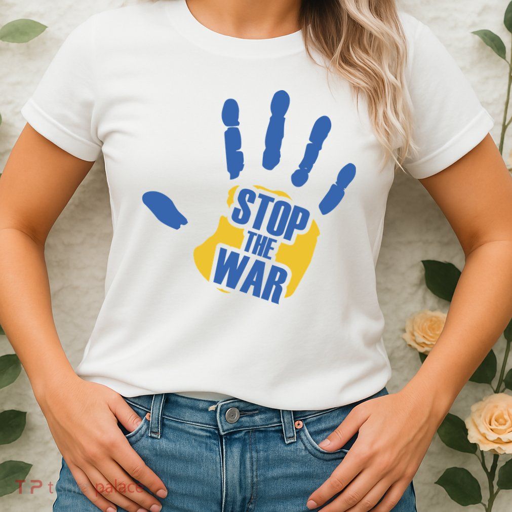 Stops The War Ukraine Peace Women's T-Shirt