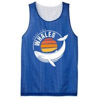 Save The Whale Environtal Activist Climate Blue Whale Cool Gift Mesh Reversible Basketball Jersey Tank