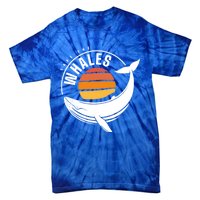 Save The Whale Environtal Activist Climate Blue Whale Cool Gift Tie-Dye T-Shirt