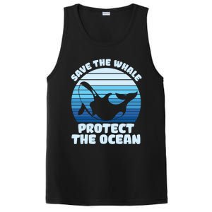 Save The Whale Protect The Ocean Gift PosiCharge Competitor Tank