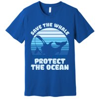 Save The Whale Protect The Ocean Gift Premium T-Shirt