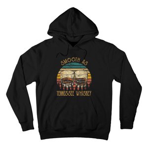 Smooth Tennessee Whiskey Graphic Western Cactus Mountains Hoodie