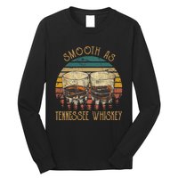 Smooth Tennessee Whiskey Graphic Western Cactus Mountains Long Sleeve Shirt