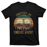 Smooth Tennessee Whiskey Graphic Western Cactus Mountains T-Shirt